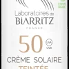 Laboratoires De Biarritz Ihohaasteet|Ihonhoito<Alga Maris Sävyttävä aurinkovoide kasvoille SPF50 Beige 50ml