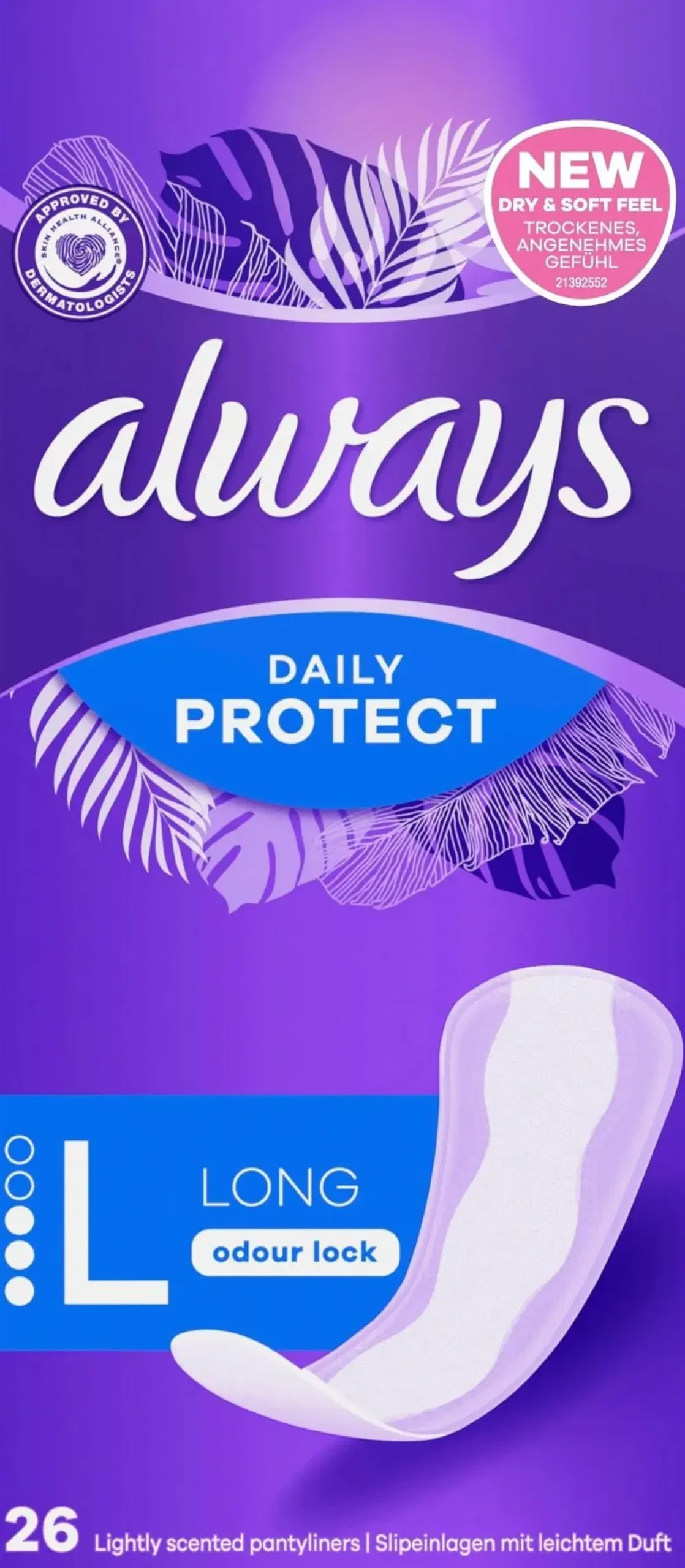 Always Kuukautiset Ja Intiimihygienia<Daily Protect Long 26kpl pikkuhousunsuoja