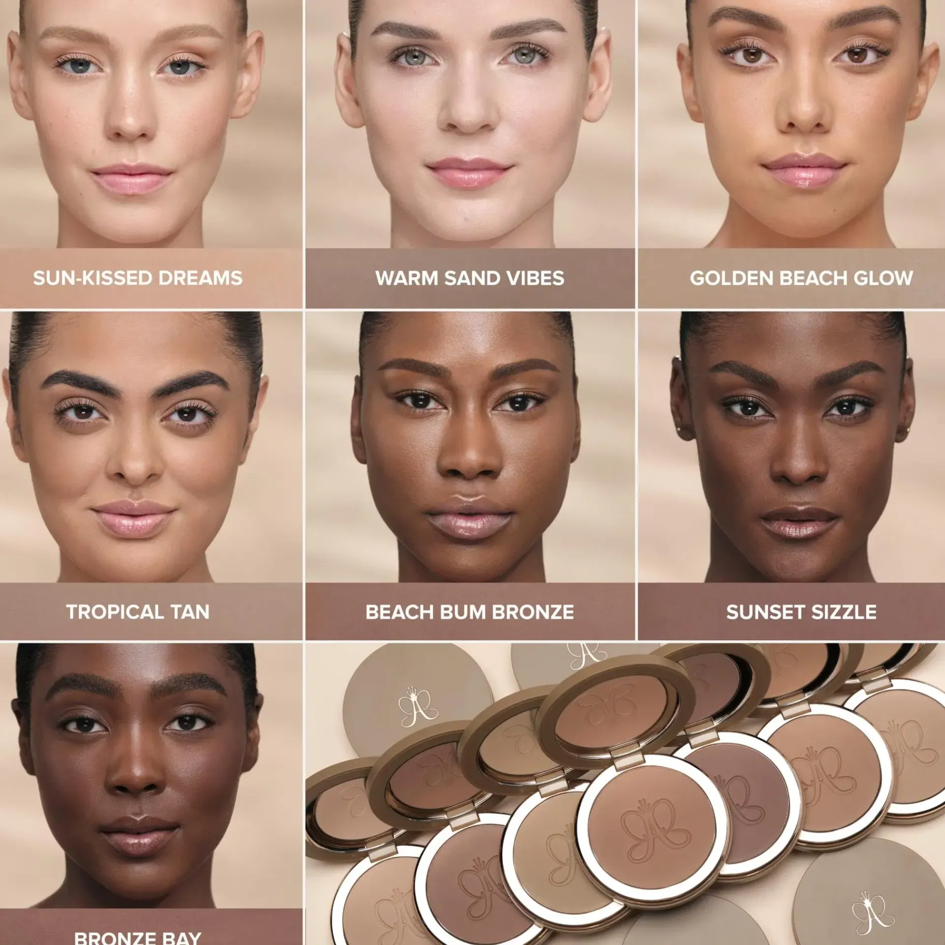 ANASTASIA BEVERLY HILLS Kasvomeikit<Smooth Blur Bronzer -aurinkopuuteri 9 g