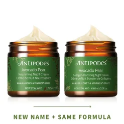 Antipodes Kasvojenhoito<Avocado Pear Collagen-Boosting Night Cream yövoide 60 ml