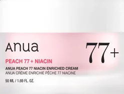 Anua Kasvojenhoito<peach 77% niacin enriched cream 50ml