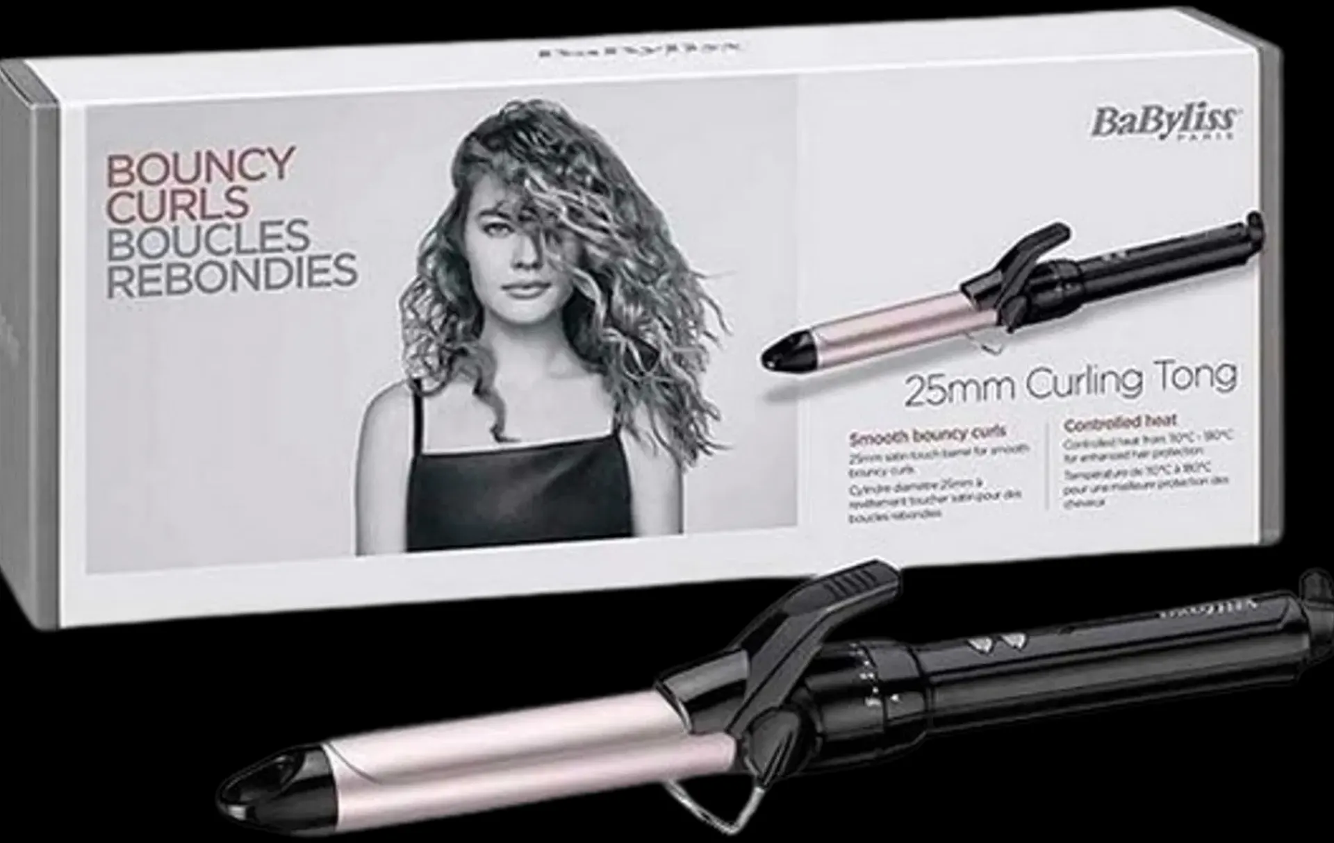 BaByliss Hiusten Muotoilulaitteet<kiharrin Curling Tong 25 mm