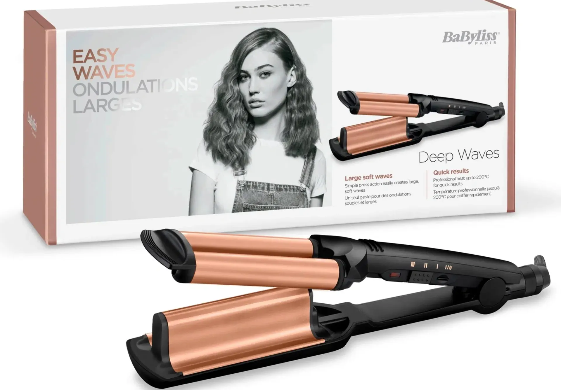 BaByliss Hiusten Muotoilulaitteet<lainerauta Deep Waves