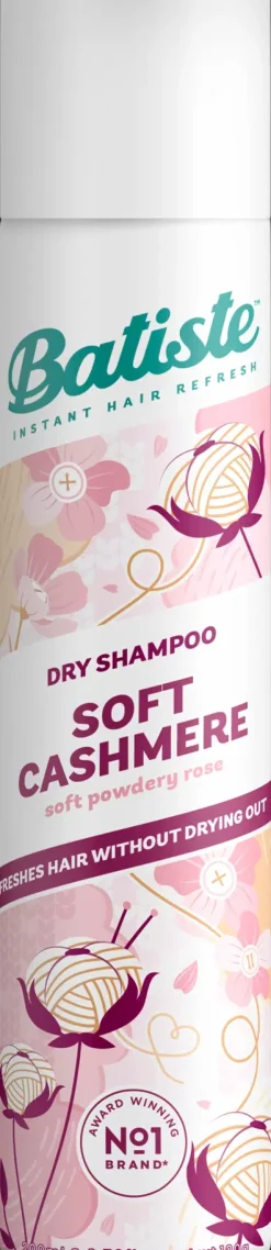 Batiste Hiusten Muotoilutuotteet<Soft Cashmere kuivashampoo 200ml