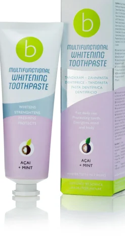Beconfident Suuhygienia|Suuhygienia<hammastahna Acai+Minttu 75ml