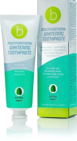 Beconfident Suuhygienia|Suuhygienia<hammastahna Extra Minttu 75ml