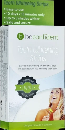 Beconfident Suuhygienia|Suuhygienia<Teeth Whitening X3 Strips 5ml
