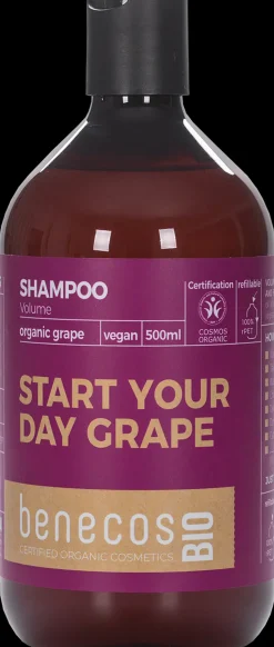 Benecos Hiukset|Hiustenhoito<BIO luomu viinirypäle shampoo volyymi 500 ml