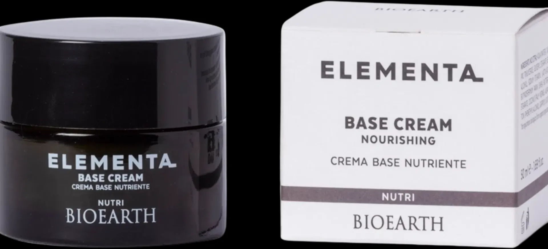 Bioearth Ihonhoito|Kasvojenhoito<Elementa Base Cream Nutri Ravitseva kosteusvoide 50ml