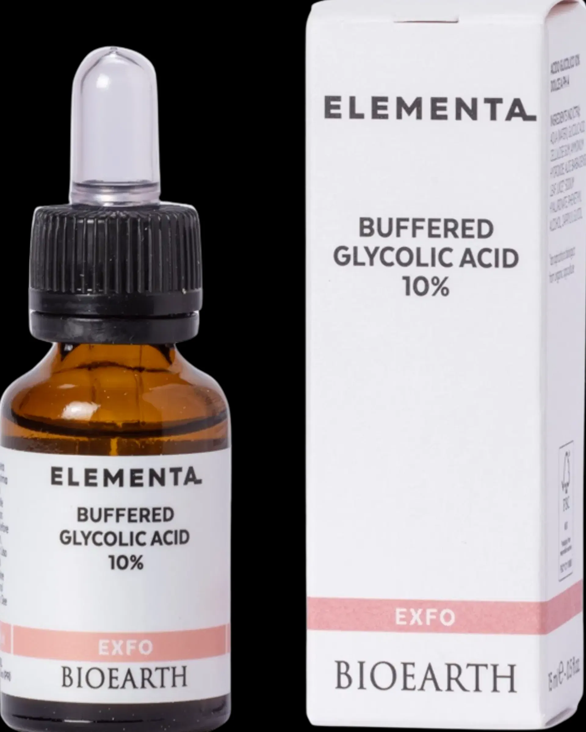 Bioearth Ihonhoito|Kasvojenhoito<Elementa Glycolic Acid 10% (buffered pH 4) boosteri 15ml
