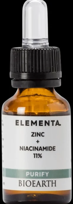 Bioearth Ihohaasteet|Ihonhoito<Elementa Niacinamide 10% + Zinc 1% boosteri 15ml