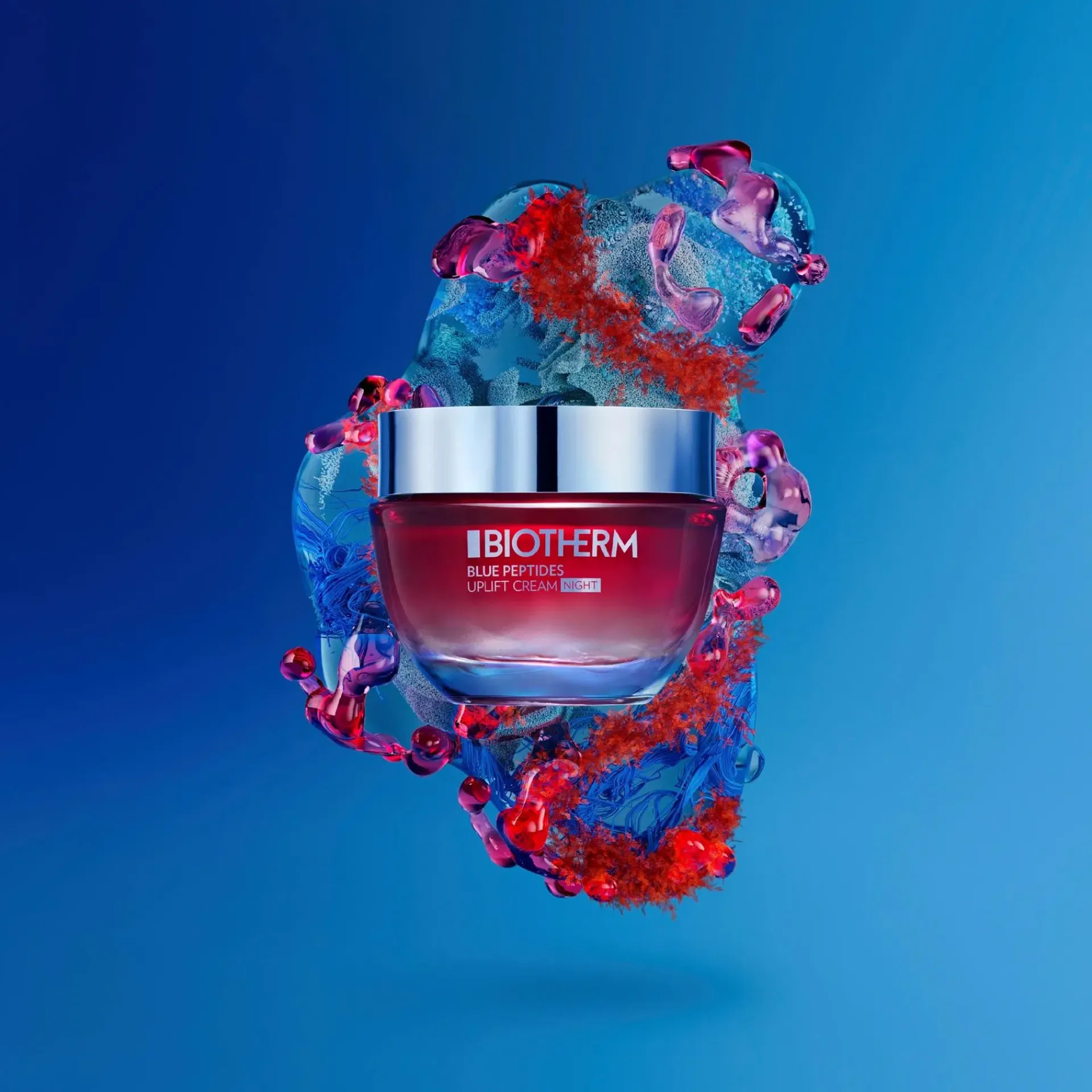 Biotherm Kasvojenhoito<Blue Peptides Uplift Moisturizing Night Cream yövoide 50 ml