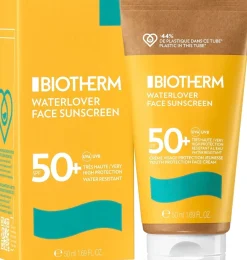 Biotherm Aurinkotuotteet<Waterlover Creme Solaire Anti-Age SPF50 aurinkosuojavoide kasvoille 50 ml