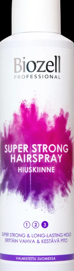Biozell Hiusten Muotoilutuotteet<Professional Hiuskiinne, vahva pito 250ml