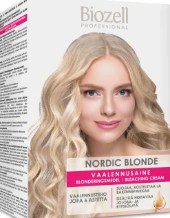 Biozell Hiusvärit<Professional Nordic Blonde Vaalennusaine