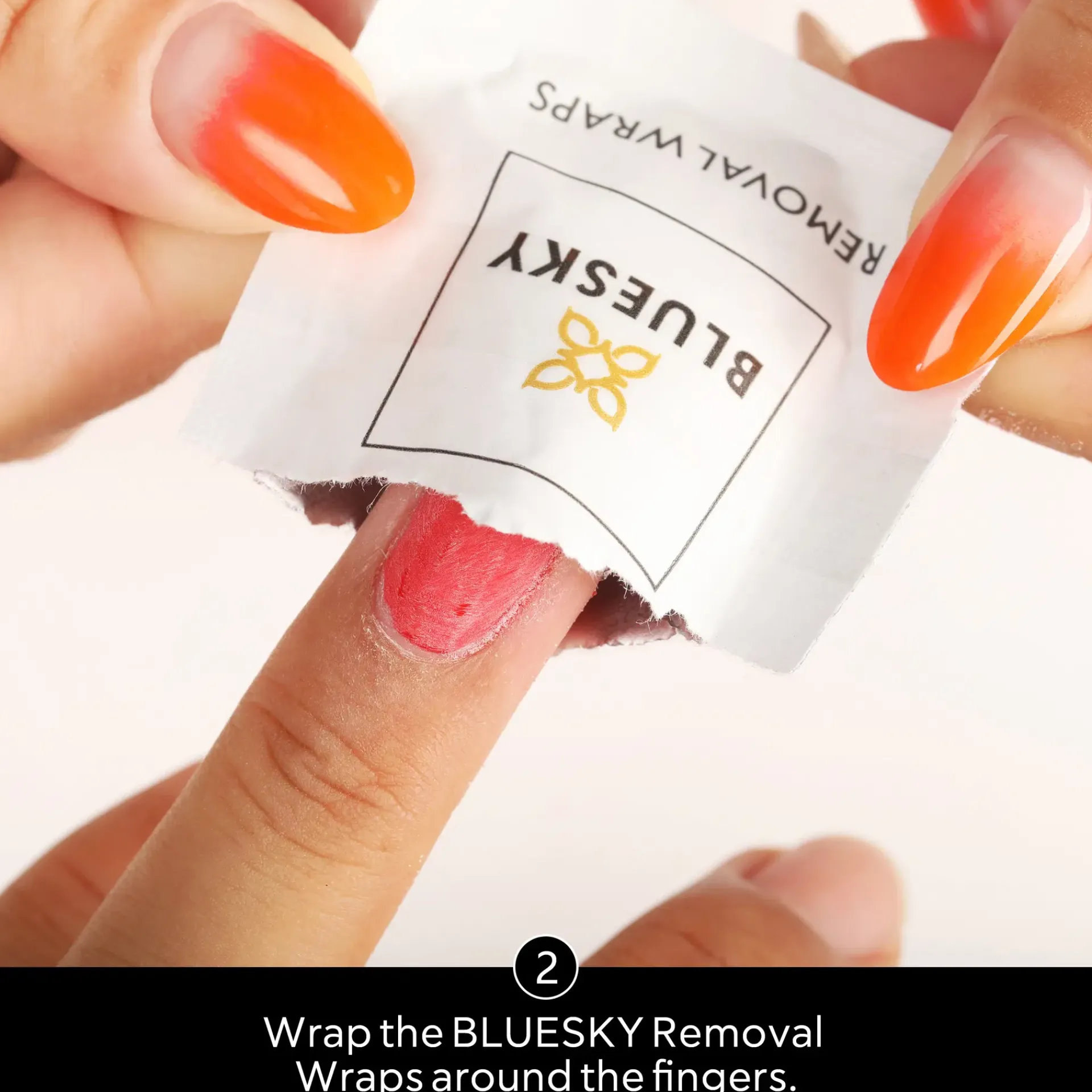 Bluesky Kynsimeikit Ja Kynsienhoito<Removal Wraps geelilakkauksen poistolaput 20 kpl