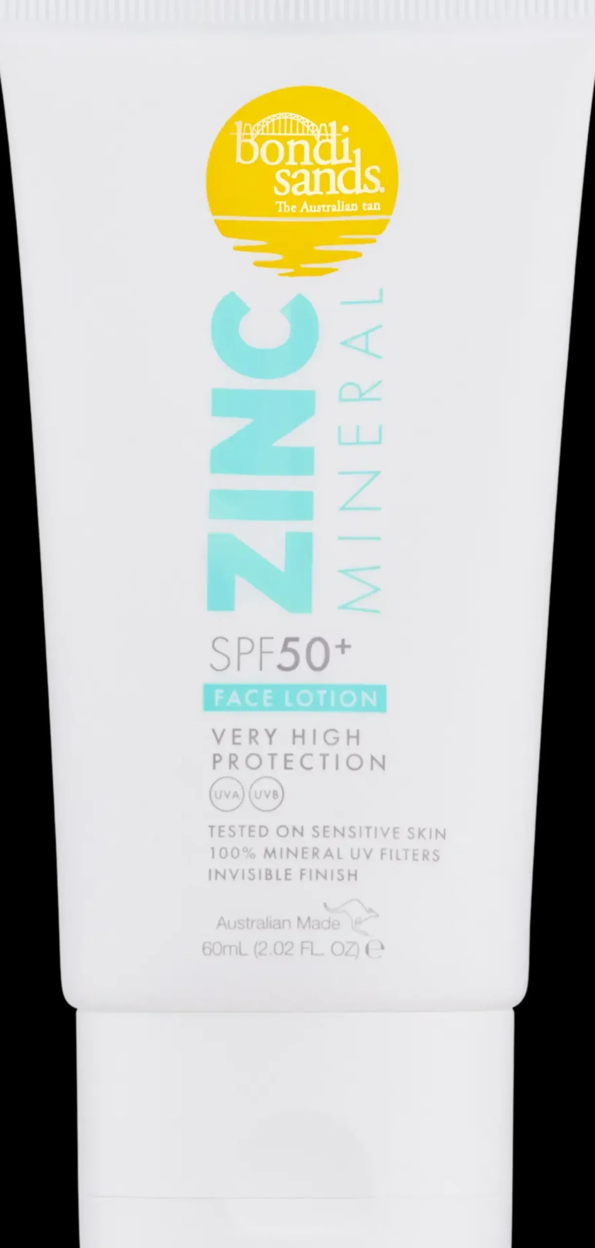 Bondi Sands Aurinkotuotteet<SPF50+ Mineral Face Lotion aurinkosuojavoide kasvoille 60 ml