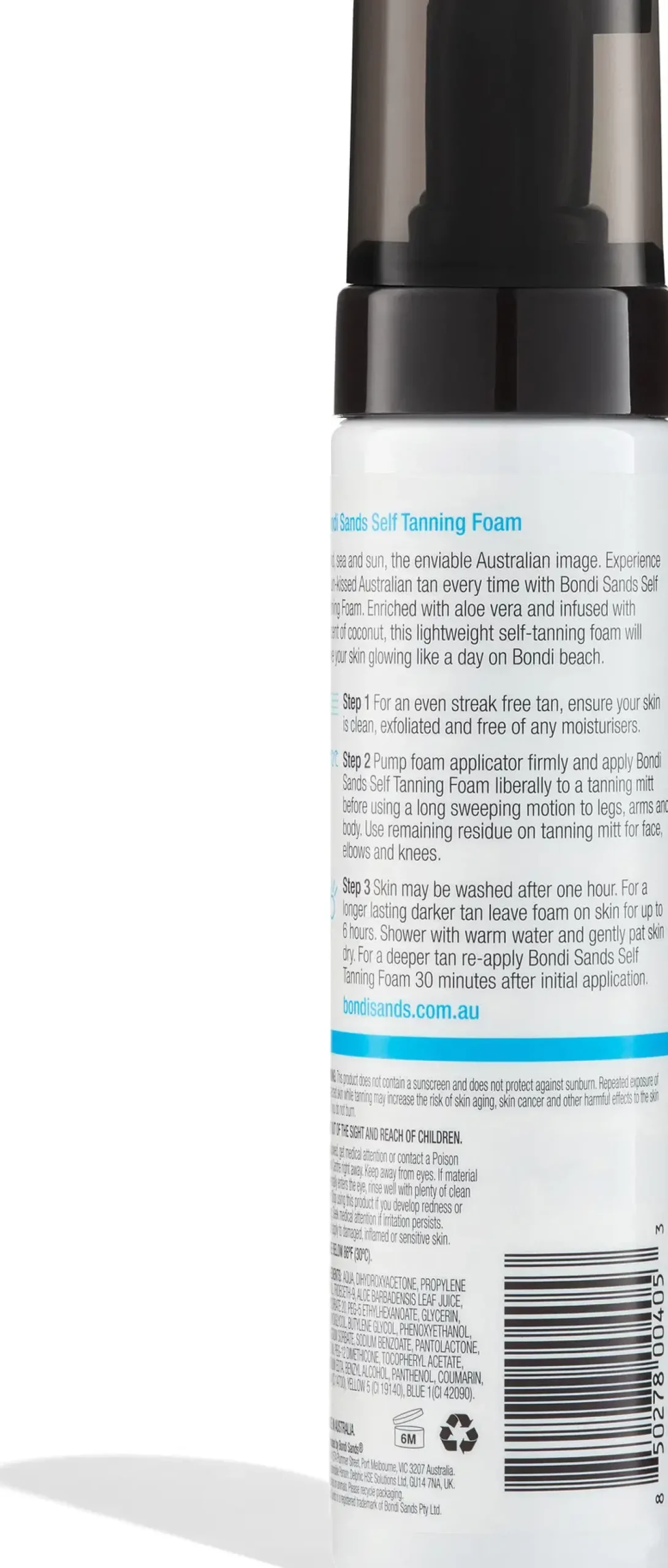 Bondi Sands Aurinkotuotteet<Self Tanning Foam - Light/Medium 200 ml