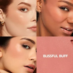 BUXOM Kasvomeikit<Plump Shot" Collagen Peptides Advance Plumping Blush voide-puuteriposkipuna 3,9 g