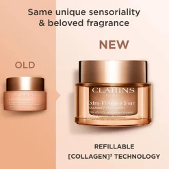 Clarins Kasvojenhoito<Extra-Firming Day cream all skin types refill päivävoide täyttöpakkaus 50 ml