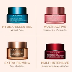Clarins Kasvojenhoito<Extra-Firming Night cream all skin types yövoide 50 ml