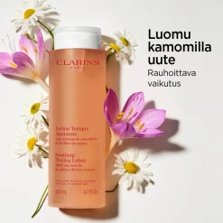Clarins Kasvojenhoito<Soothing Toning Lotion rauhoittava kasvovesi täyttöpakkaus 400 ml