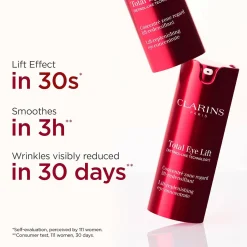 Clarins Kasvojenhoito<Total eye lift silmänympärysvoide täyttöpakkaus 15ml
