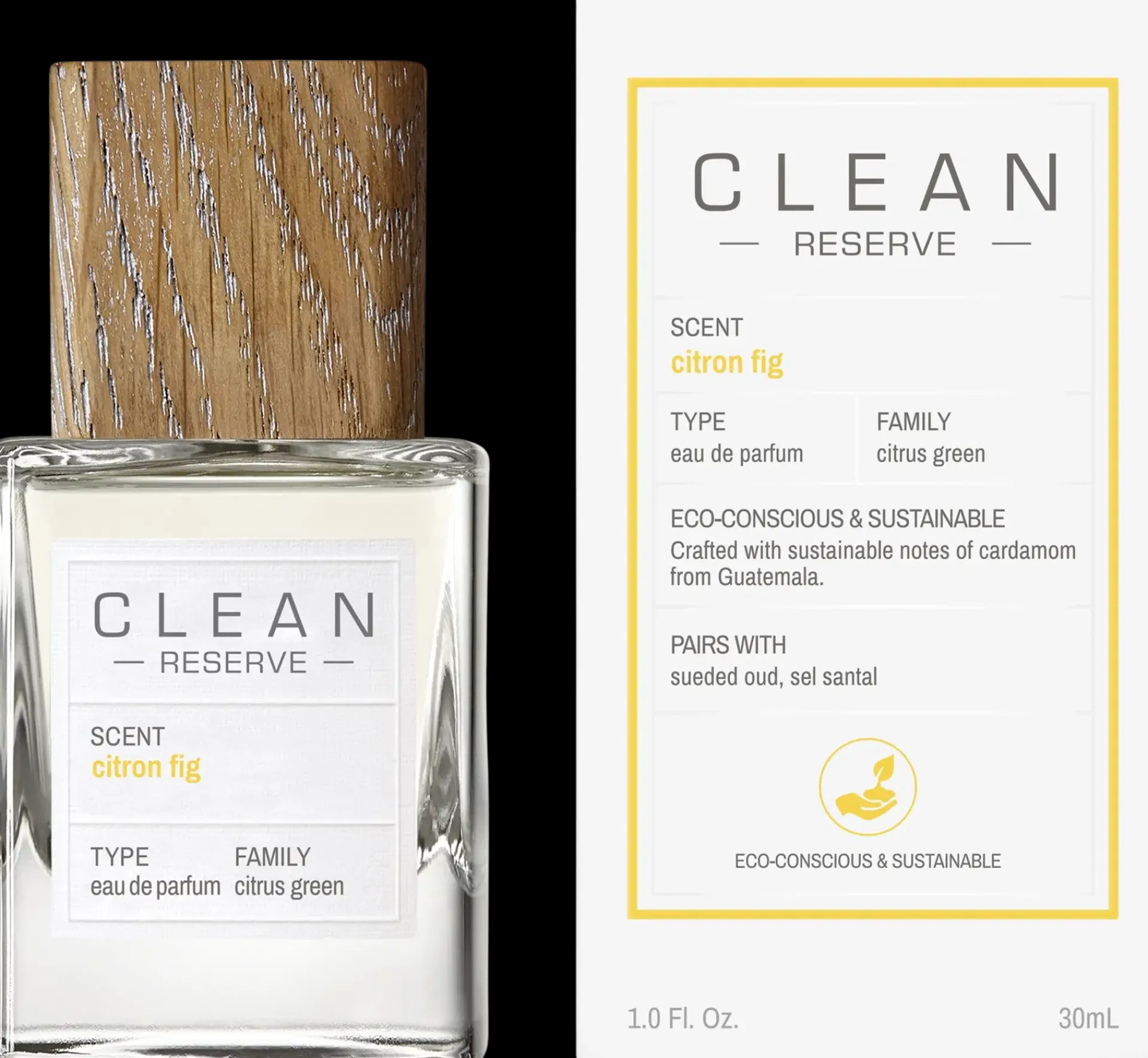 CLEAN Hajuvedet<Reserve Citron Fig Eau de Parfum 30 ml