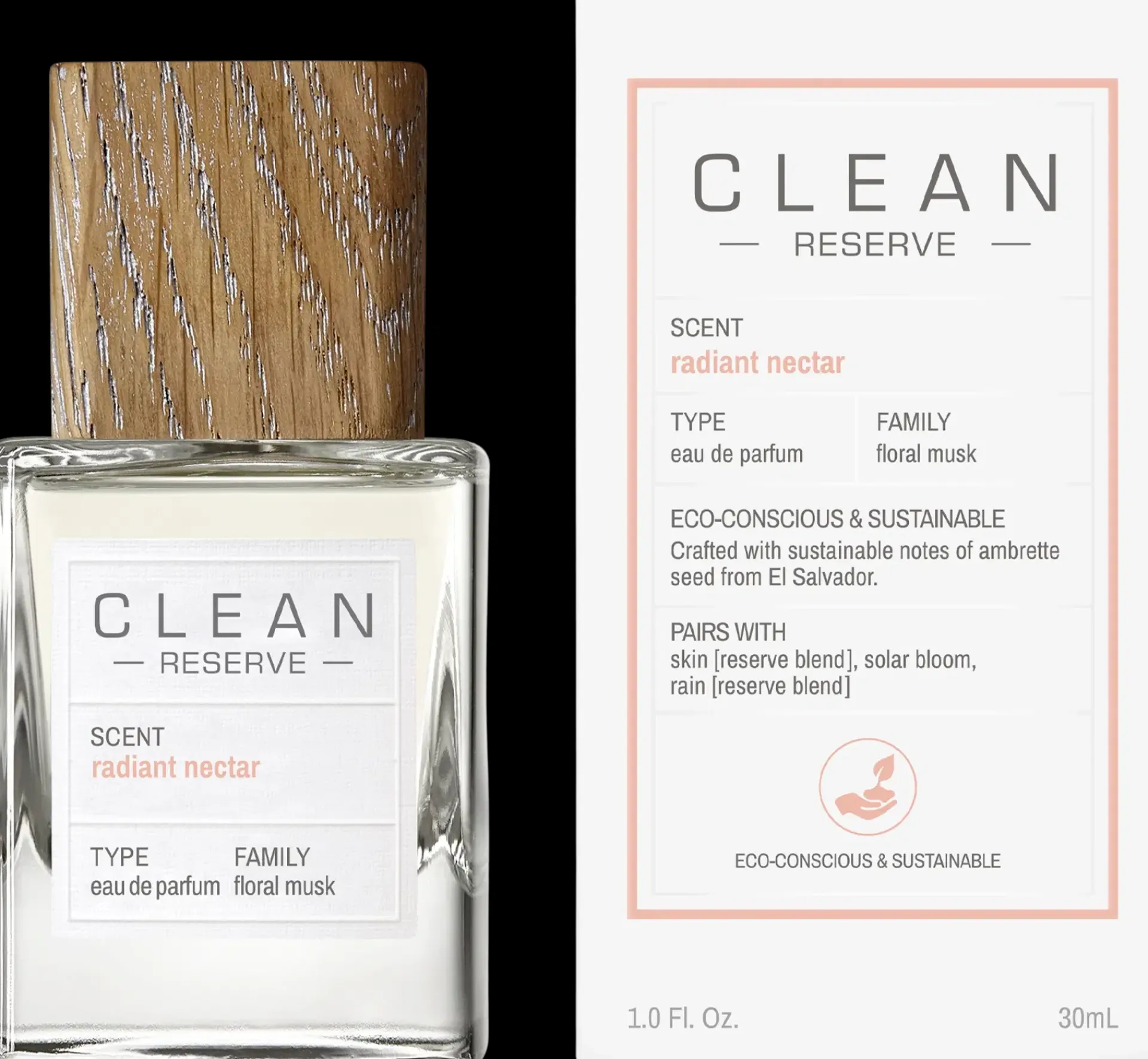 CLEAN Hajuvedet<Reserve Radiant Nectar Eau de Parfum 30 ml