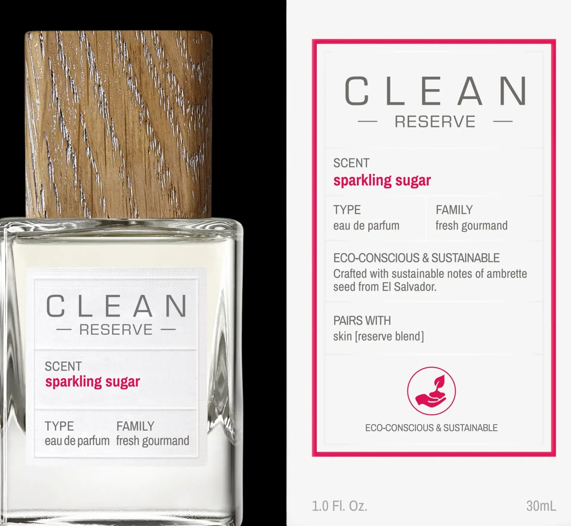 CLEAN Hajuvedet<Reserve Sparkling Sugar Eau de Parfum 30 ml