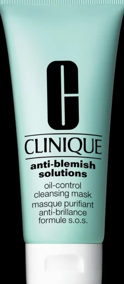 Clinique Hajusteettomat Ihonhoidon Tuotteet|Kasvojenhoito<Anti-Blemish Solutions Oil-Control Cleansing Mask kasvonaamio 100 ml