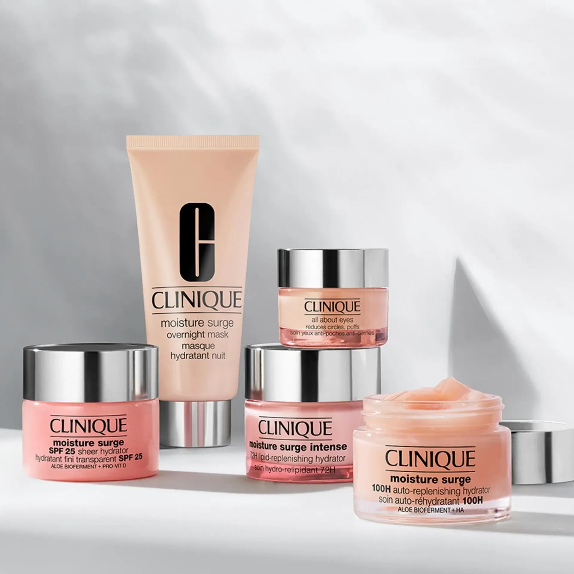 Clinique Ihonhoidon Tehoaineet|Kasvojenhoito<Moisture Surge 100H Auto-Replenishing Hydrator kasvovoide 50 ml
