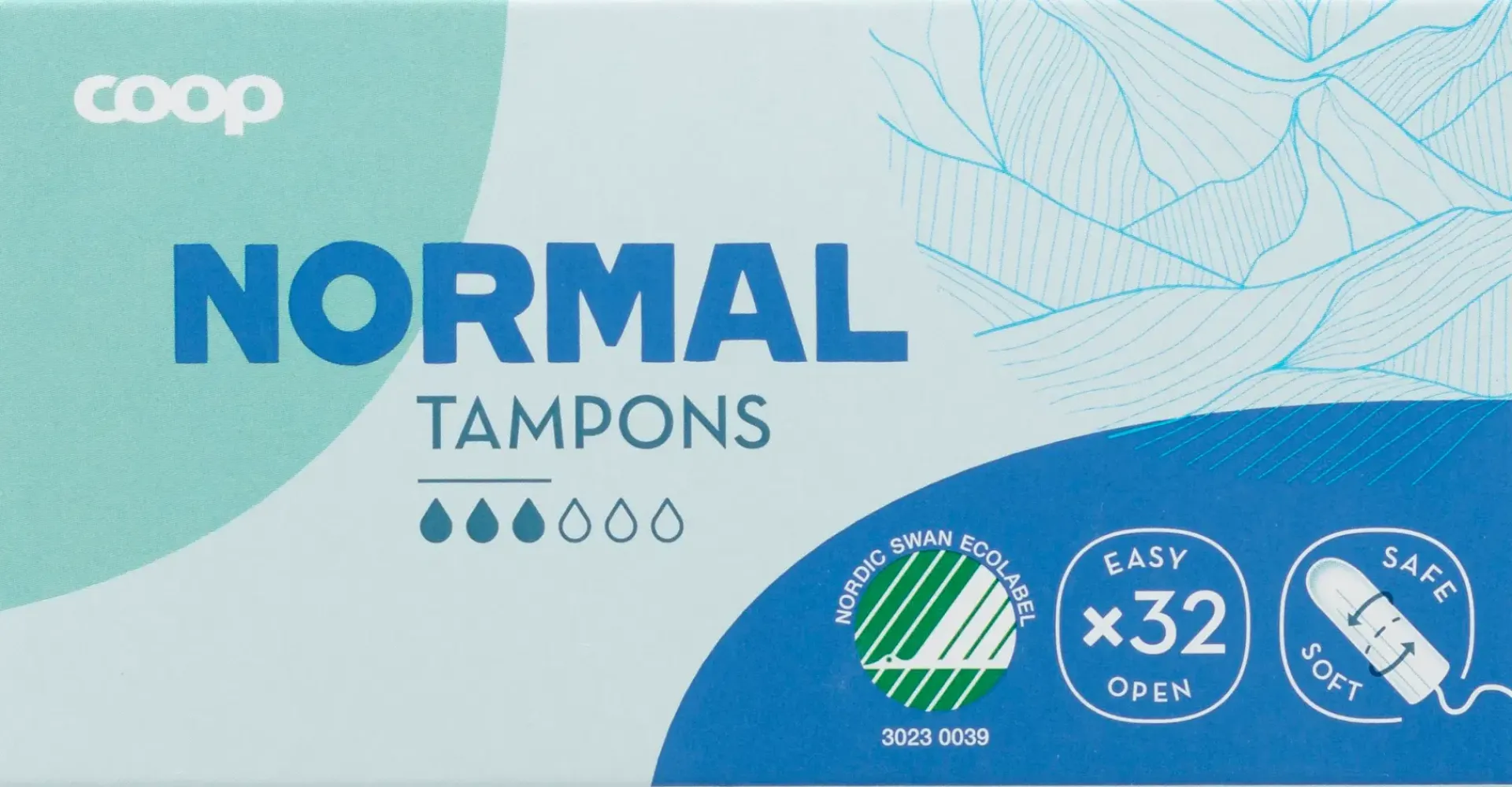Coop Kuukautiset Ja Intiimihygienia<tamponi normaali 32 kpl