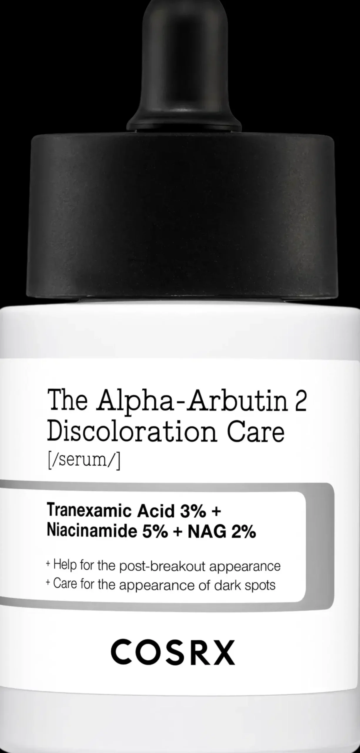 COSRX Korealainen Ihonhoito|Kasvojenhoito<The Alpha-Arbutin Discoloration Serum-50ml