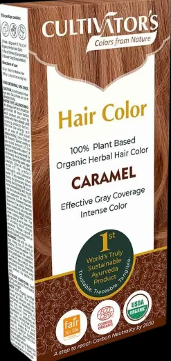 Cultivators Hiusvärit<Cultivator's Hair Color Kasviväri Caramel 100g