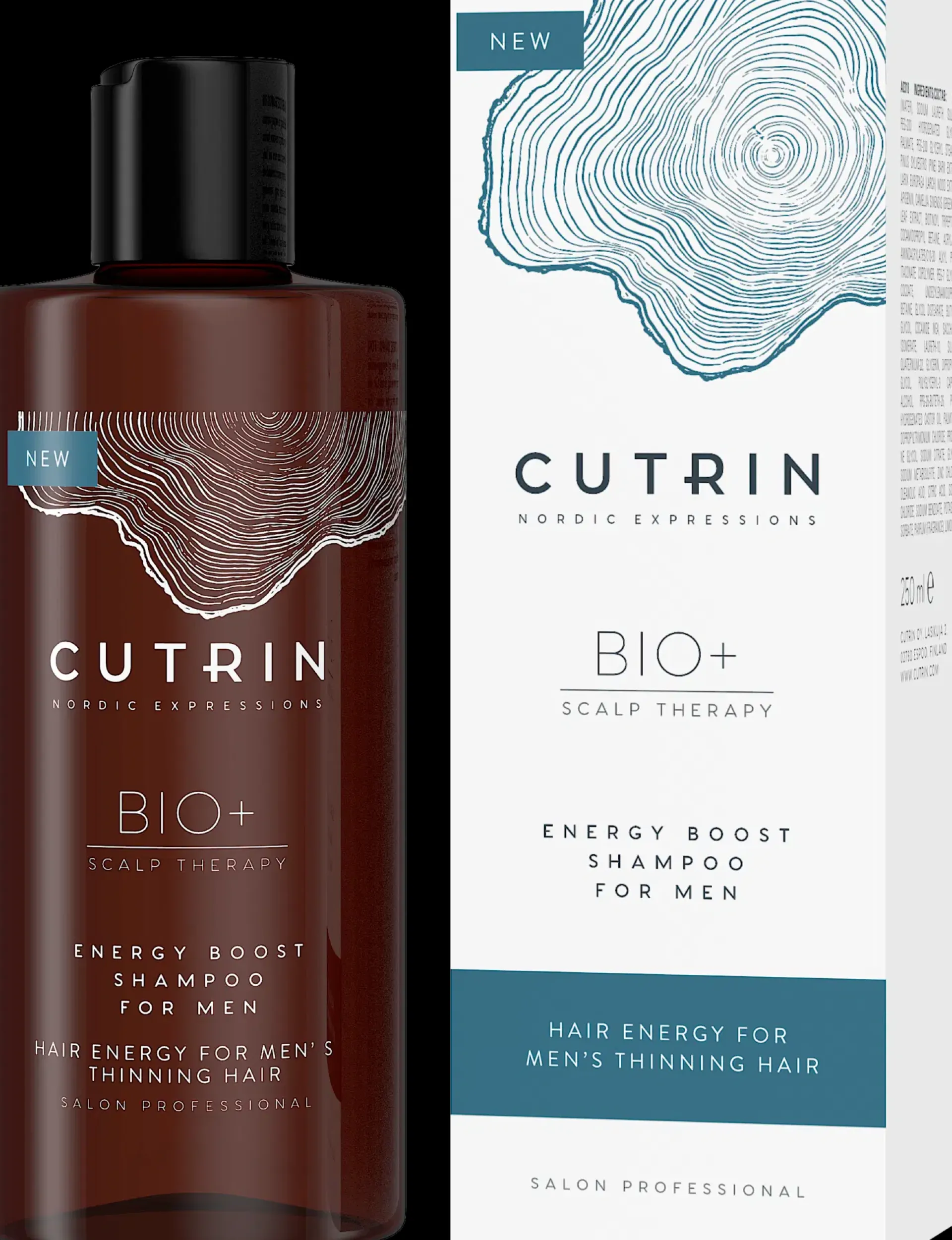 Cutrin Hiukset|Shampoot<BIO+ Shampoo hiustenlähtöön miehille 250ml