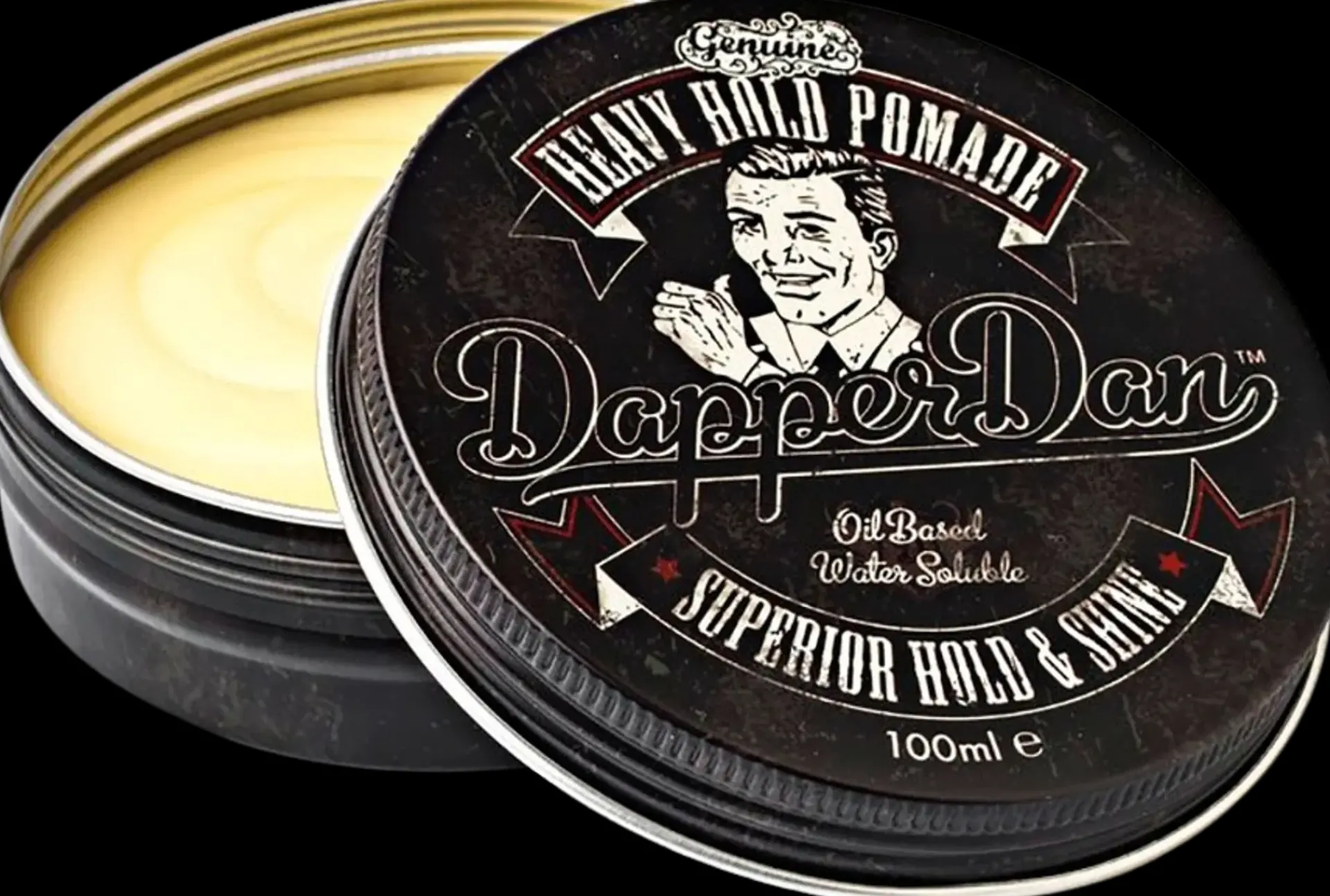 Dapper Dan Hiukset|Hiusten Muotoilutuotteet<Heavy Hold pomade 100 ml
