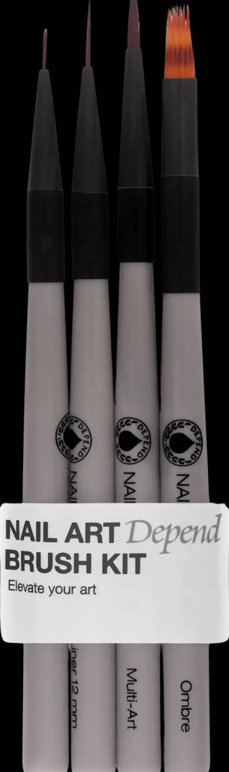 Depend Kynsimeikit Ja Kynsienhoito<Nail Art Brush Kit koristelusiveltimet 4 kpl nr 6657