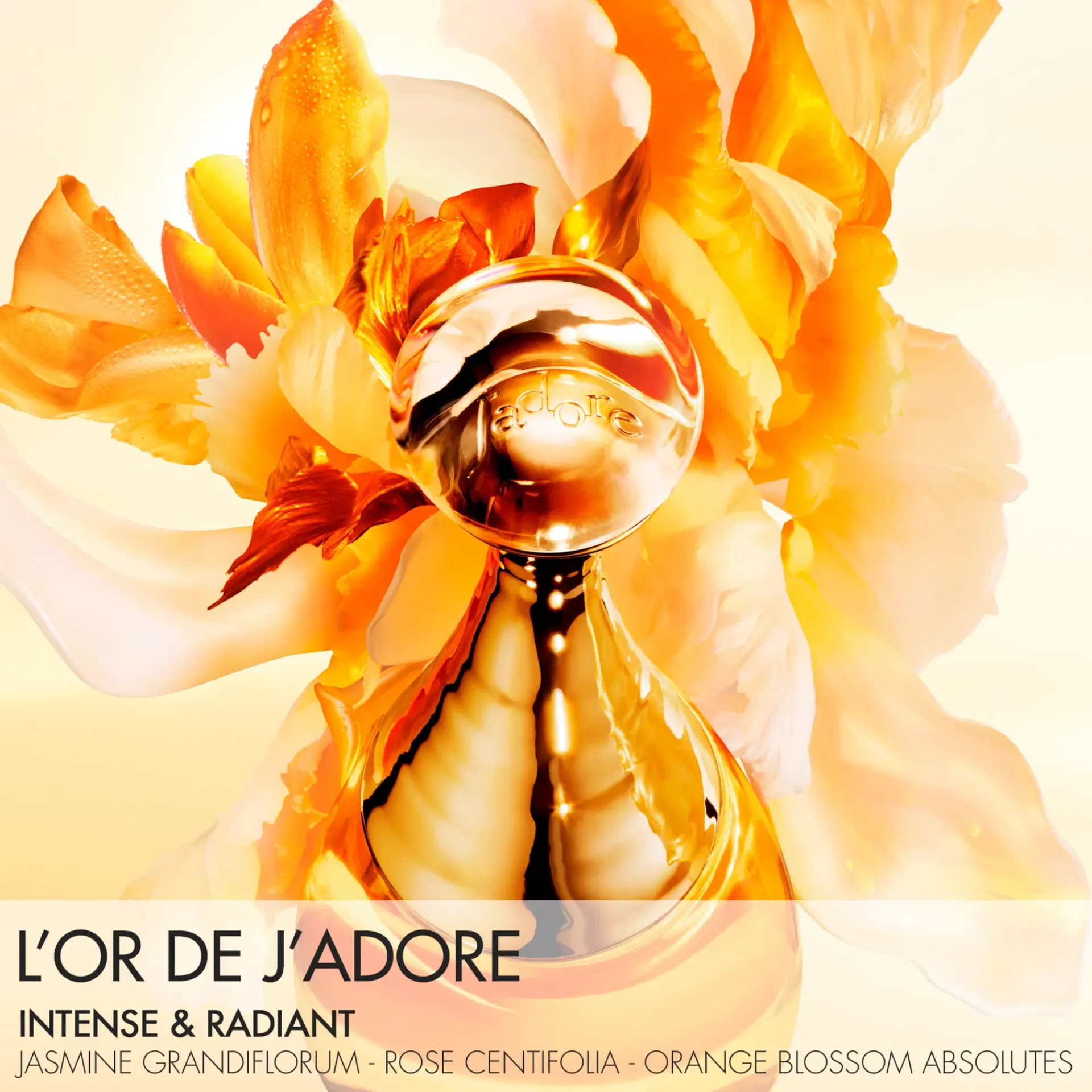 DIOR Hajuvedet<J’adore l’Or Fragrance with Floral Notes tuoksu 35 ml