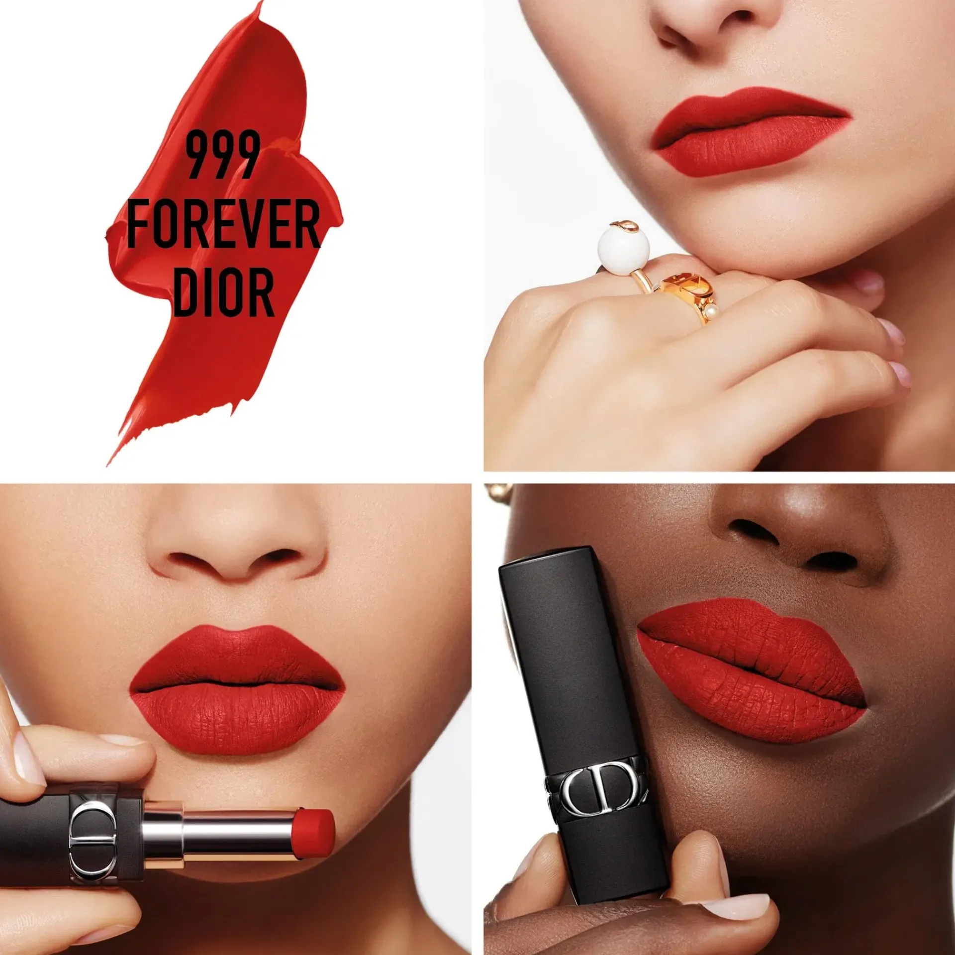 DIOR Huulimeikit<Rouge Forever Transfer-Proof Lipstick huulipuna 3,5 g
