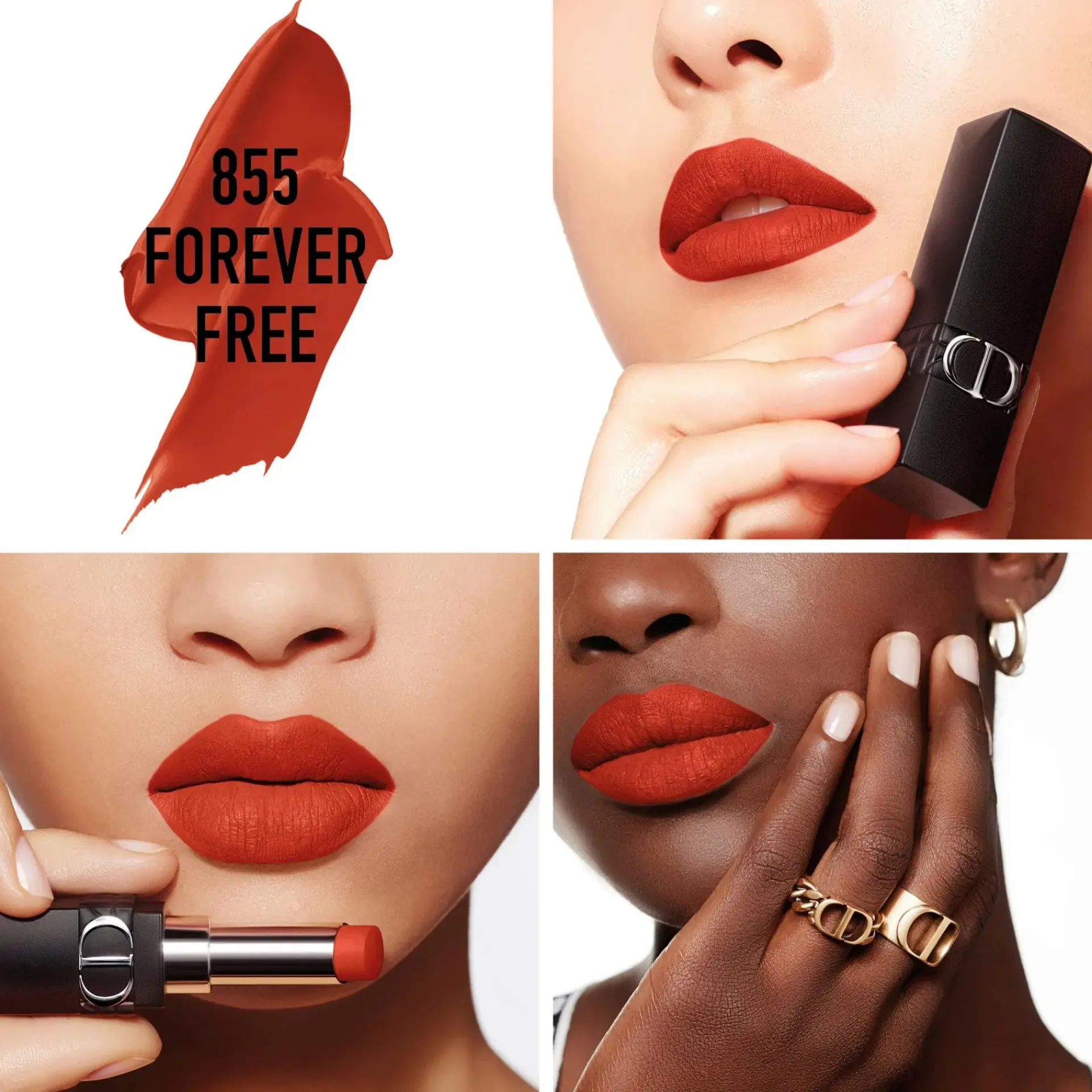 DIOR Huulimeikit<Rouge Forever Transfer-Proof Lipstick huulipuna 3,5 g