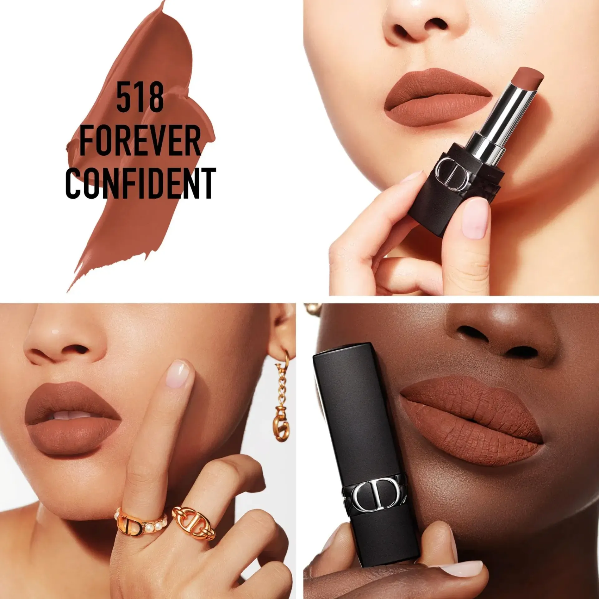 DIOR Huulimeikit<Rouge Forever Transfer-Proof Lipstick huulipuna 3,5 g