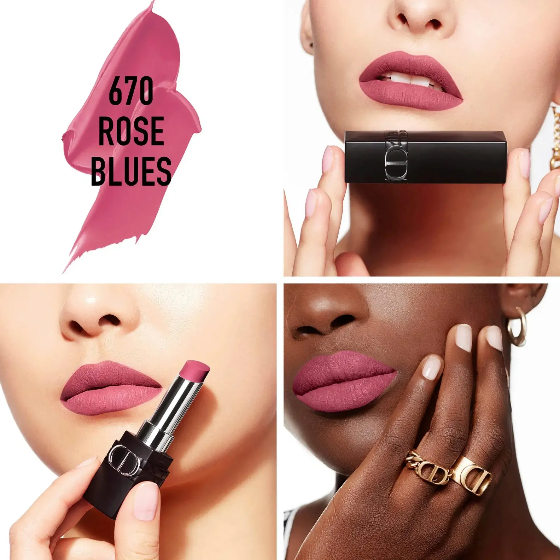 DIOR Huulimeikit<Rouge Forever Transfer-Proof Lipstick huulipuna 3,5 g