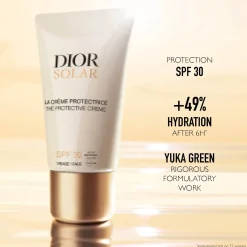 DIOR Aurinkotuotteet<Solar The Protective Creme SPF 30 Sunscreen for Face aurinkosuojavoide kasvoille 50 ml