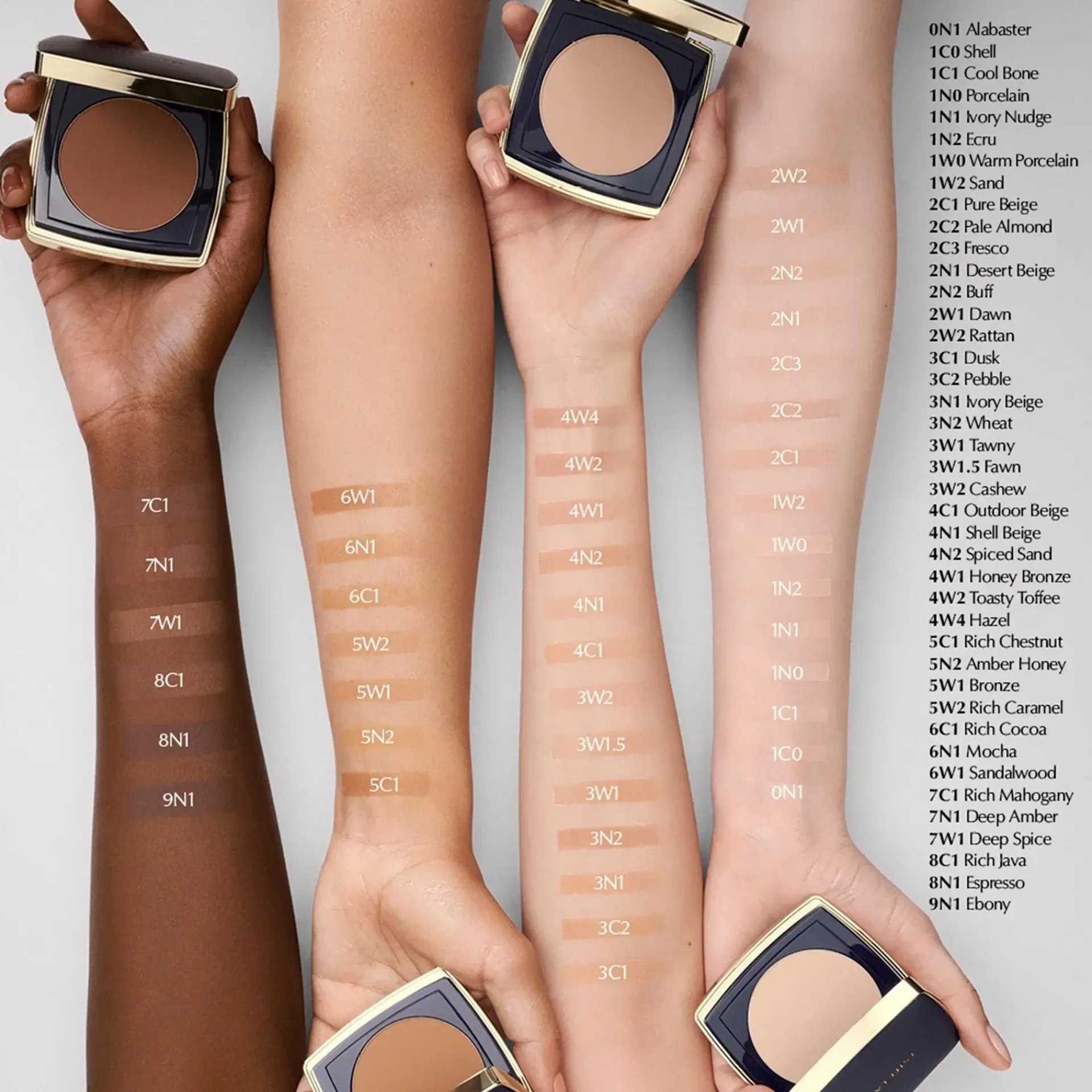 Estée Lauder Kasvomeikit<Double Wear Stay-In-Place Matte Powder Foundation meikkipuuteri 11 g