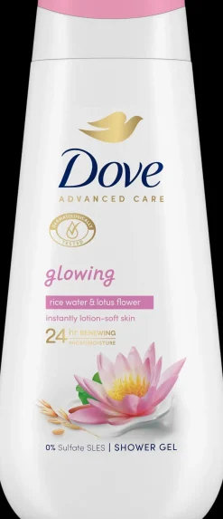 Dove Vartalonhoito<Advanced Care Glowing Suihkusaippua 24hrs renewing micromoisture 225 ML