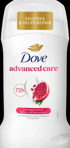 Dove Vartalonhoito<72h Advanced Care Pomegranate & Lemon Verbena DEO STICK 50 ml