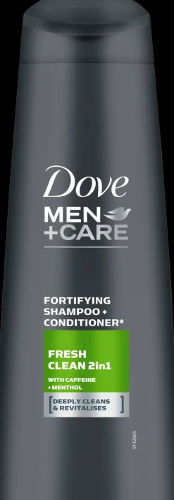 Dove Hiukset|Ihonhoito<Men+Care Fresh & Clean 2-in-1 Shampoo Miehille 250 ml
