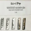 Eco u0026 Pop Karvanpoisto<Eco & Pop terät kasvohöylään, 5 kpl