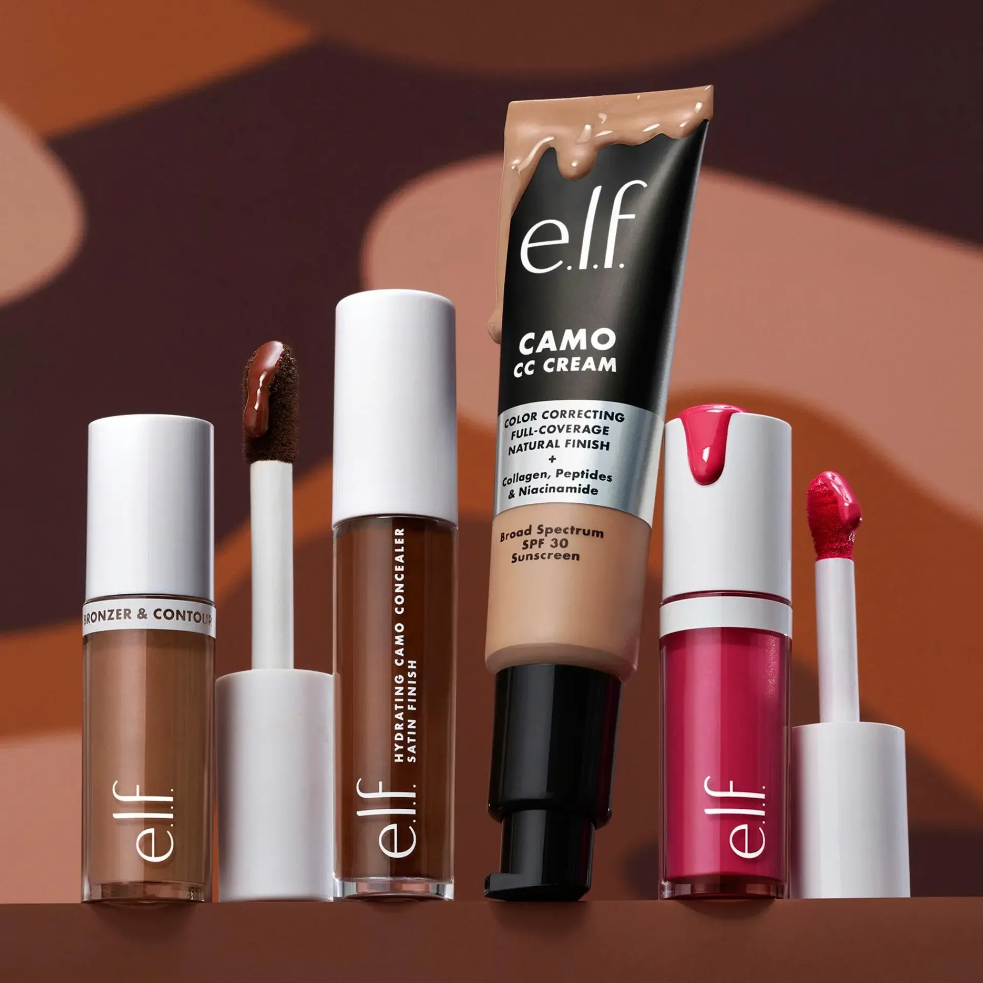 e.l.f. Kasvomeikit<Camo Liquid Bronzer & Contour nestemäinen aurinkopuuteri 4 ml